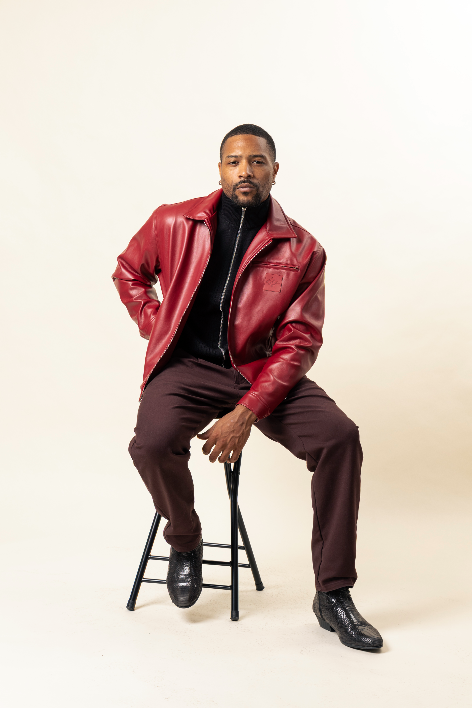 Night Owl Jacket - Red Wine