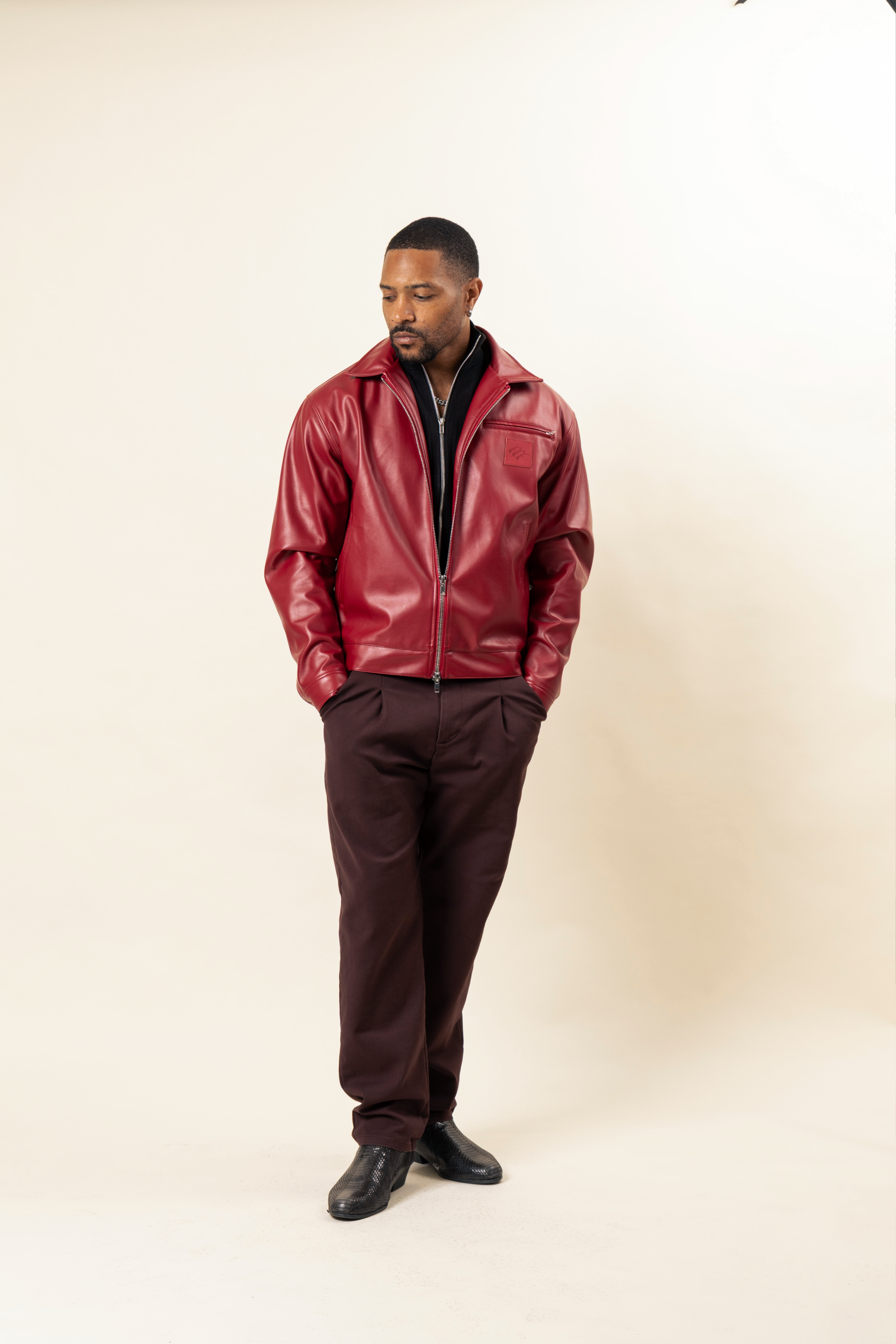 Night Owl Jacket - Red Wine