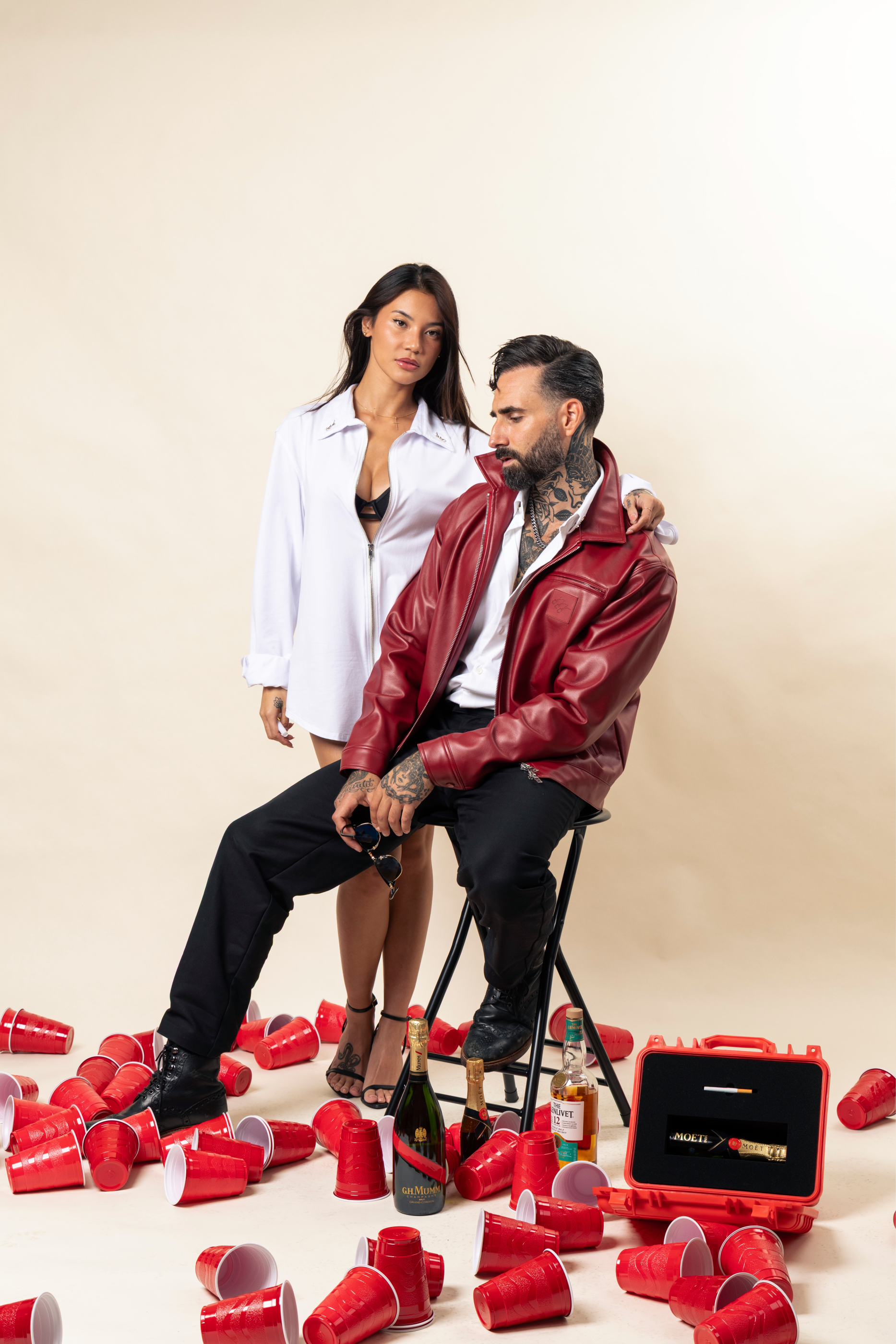 Night Owl Jacket - Red Wine