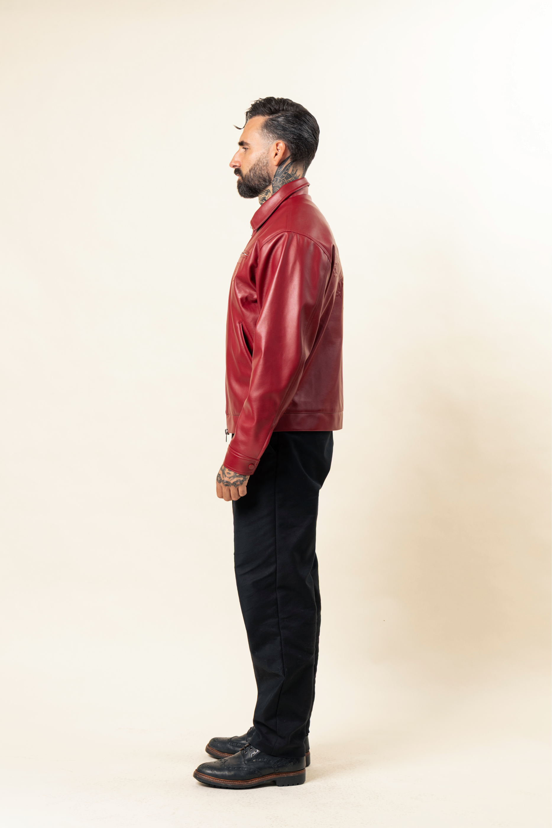 Night Owl Jacket - Red Wine