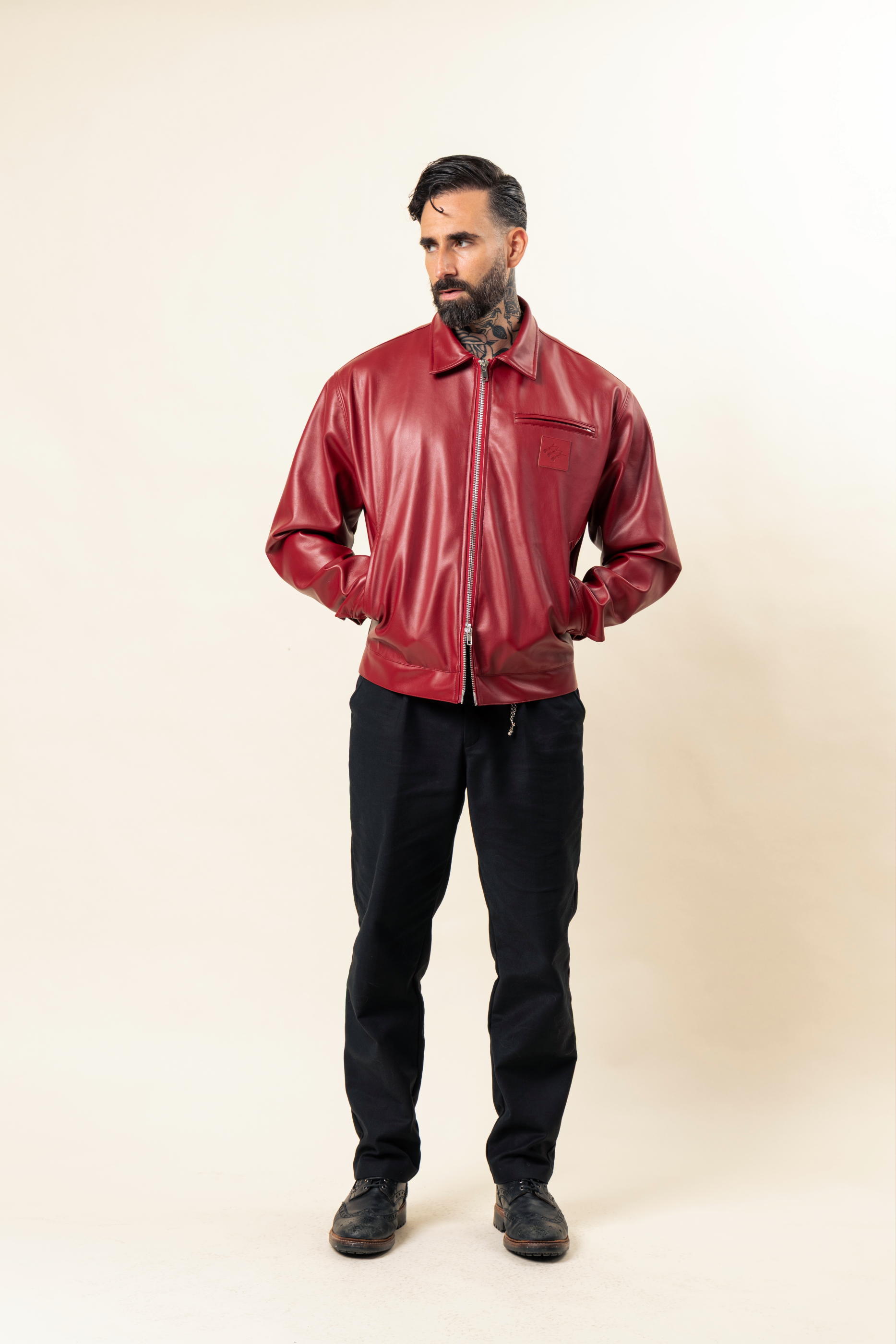 Night Owl Jacket - Red Wine