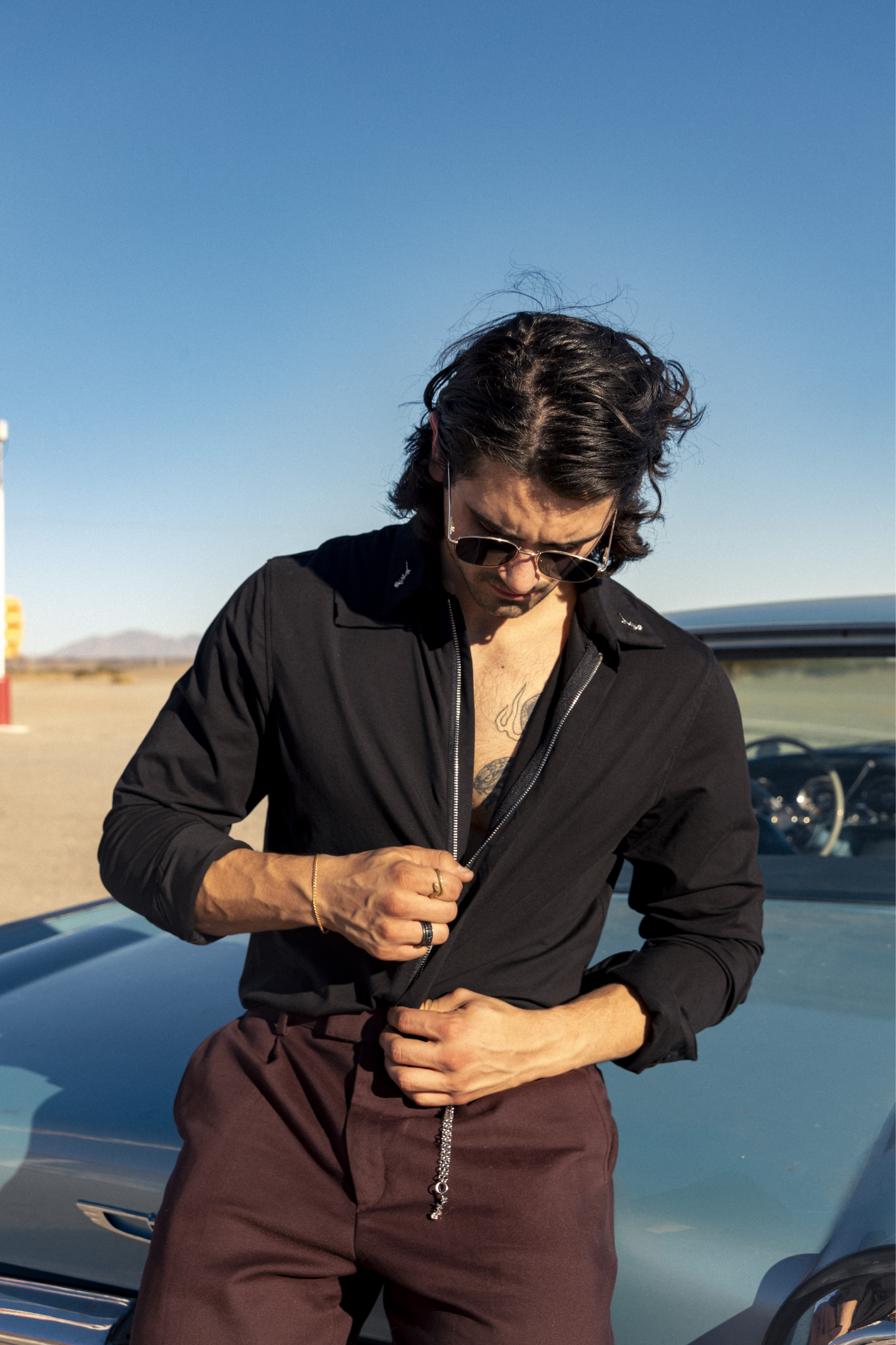 The Perfect Dress Shirt - Black Out