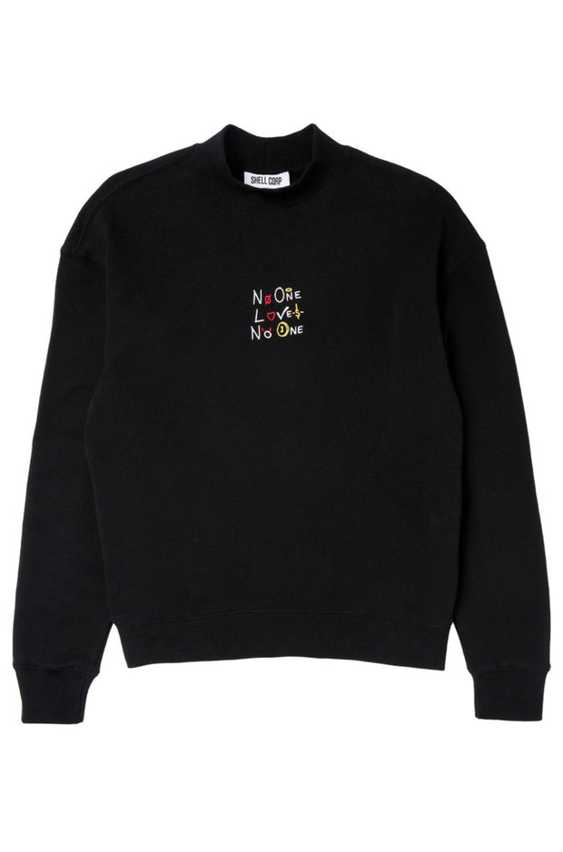 No One Loves No One Sweater - Black