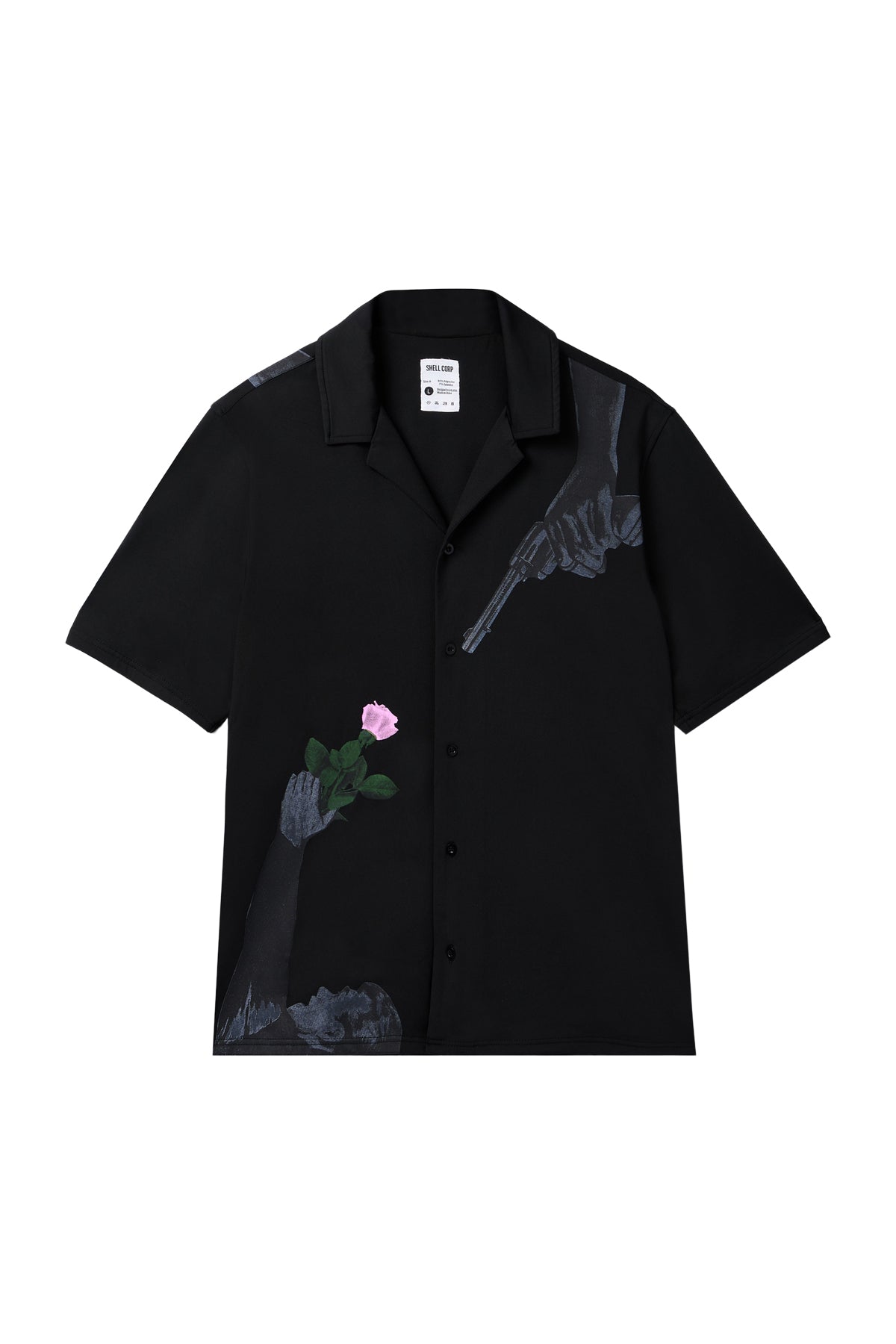 RFA DOWN BAD - BLACK BUTTON UP