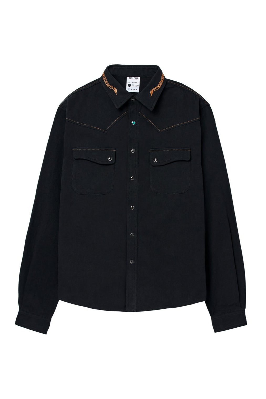 Scorpion Drifter Button Up - Black