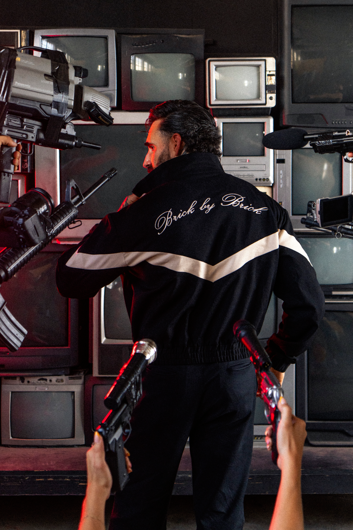 BCM Defender Jacket - Black Out and Cream