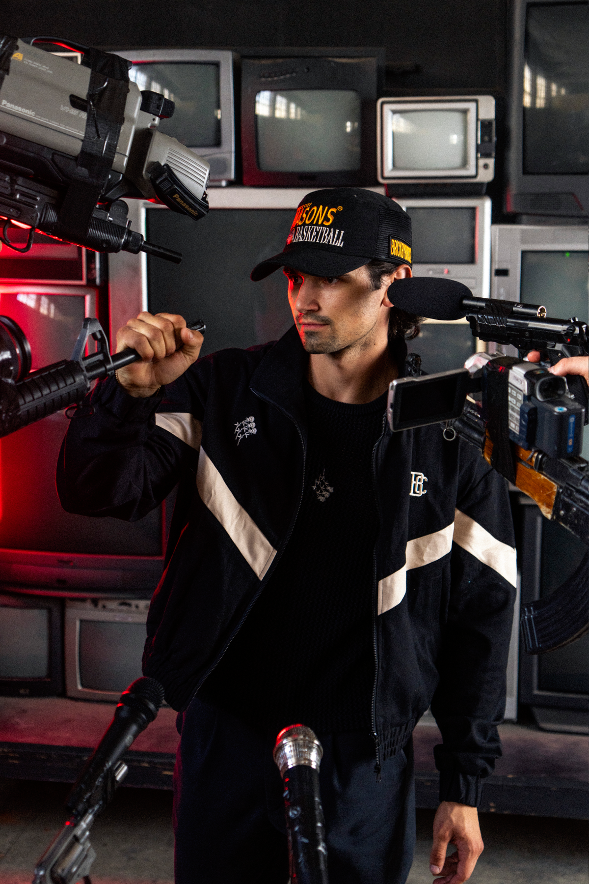 BCM Defender Jacket - Black Out and Cream