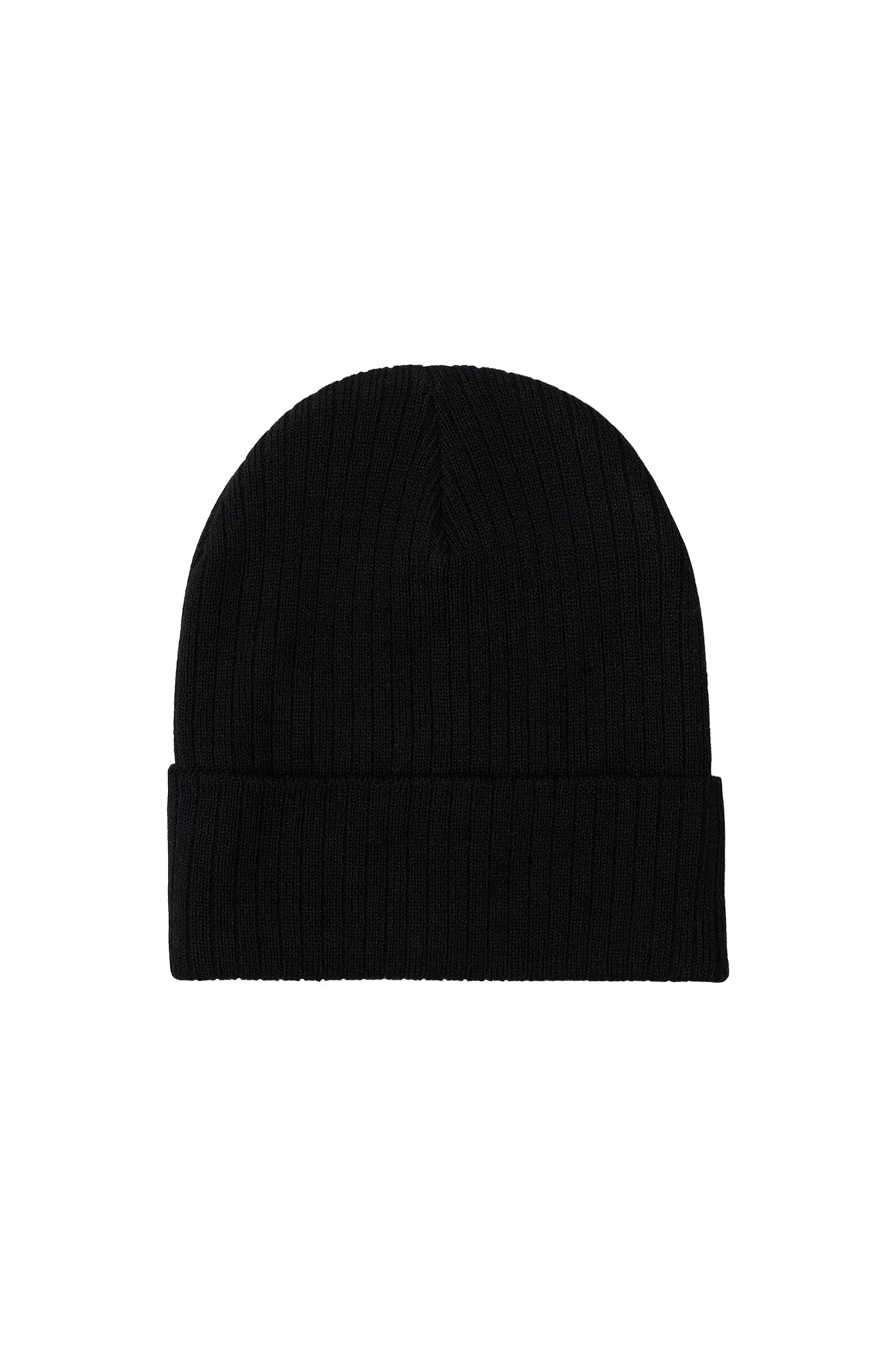 Shell Corp Logo Knit Beanie - Black