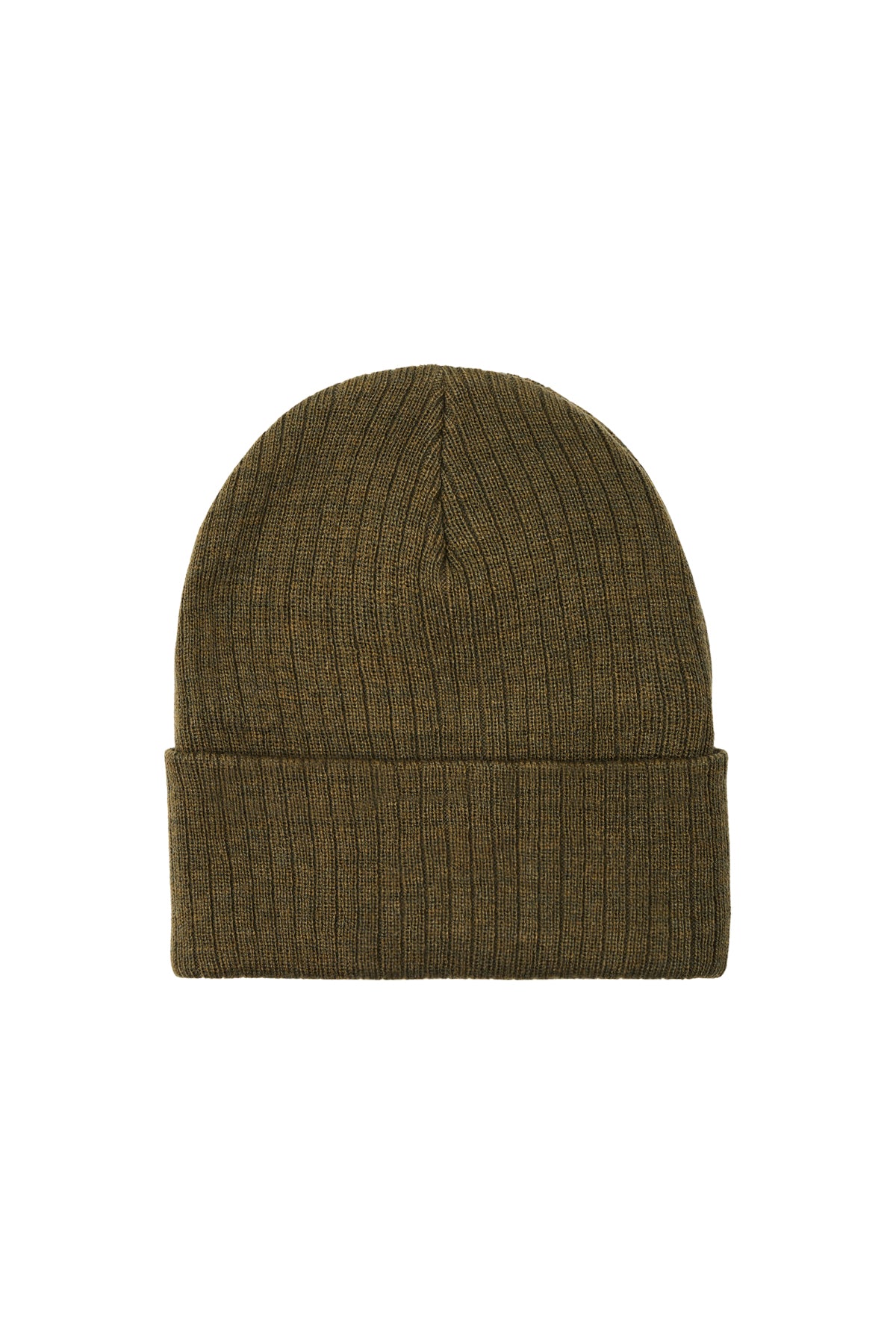 Shell Corp Logo Knit Beanie - Olive