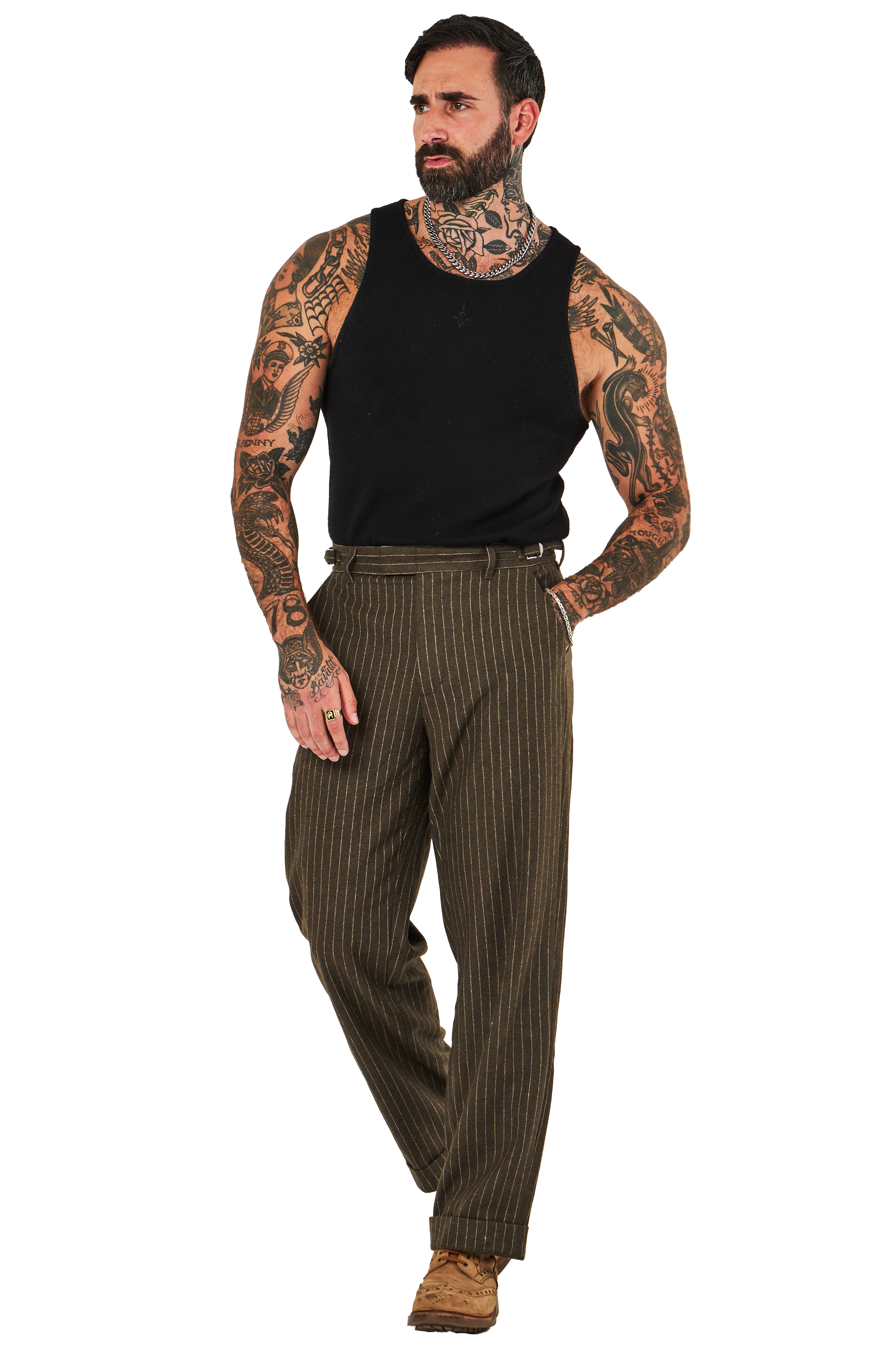 Fixer Heritage Trouser - Brown