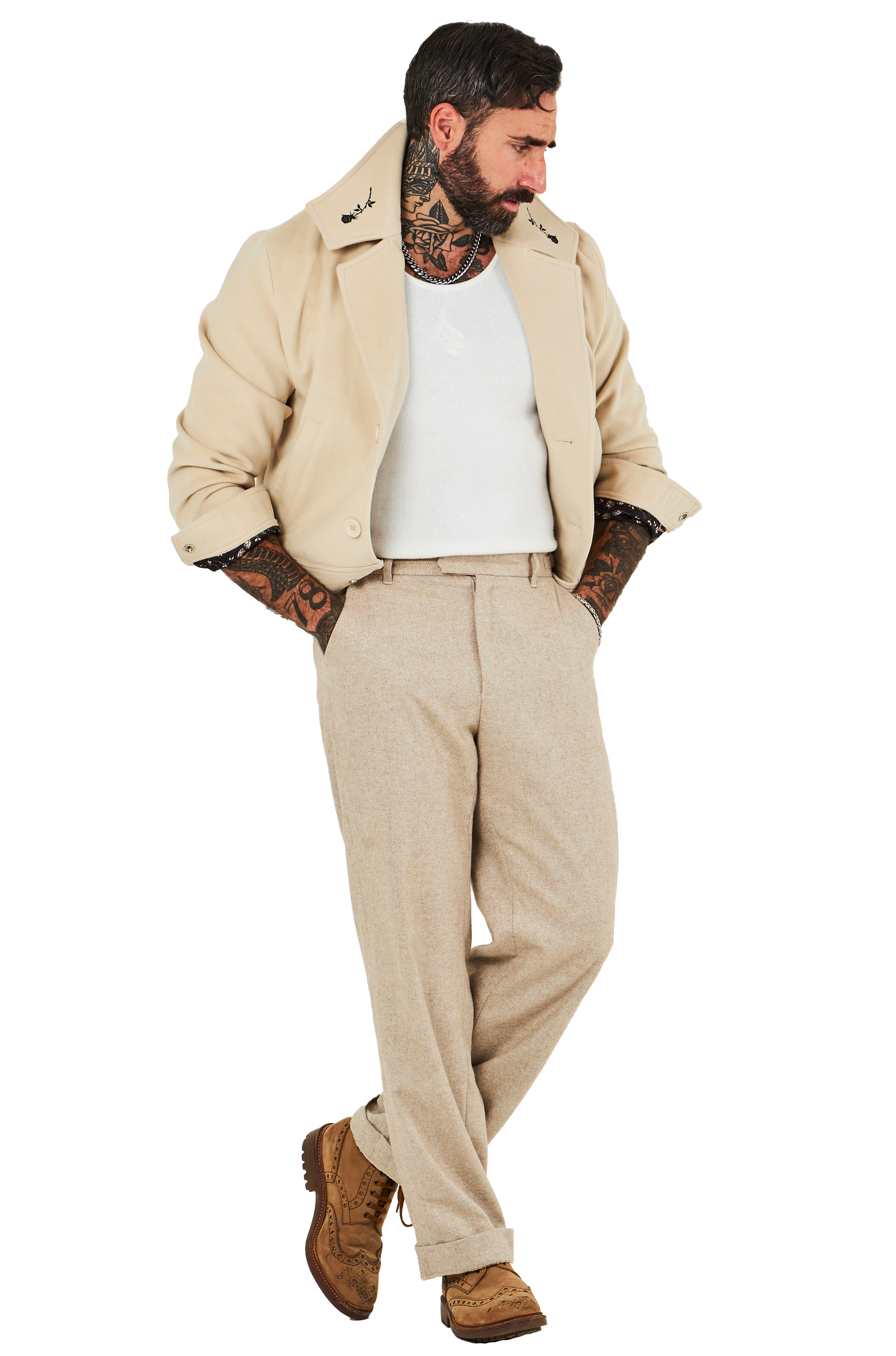 Fixer Heritage Trouser - Beige