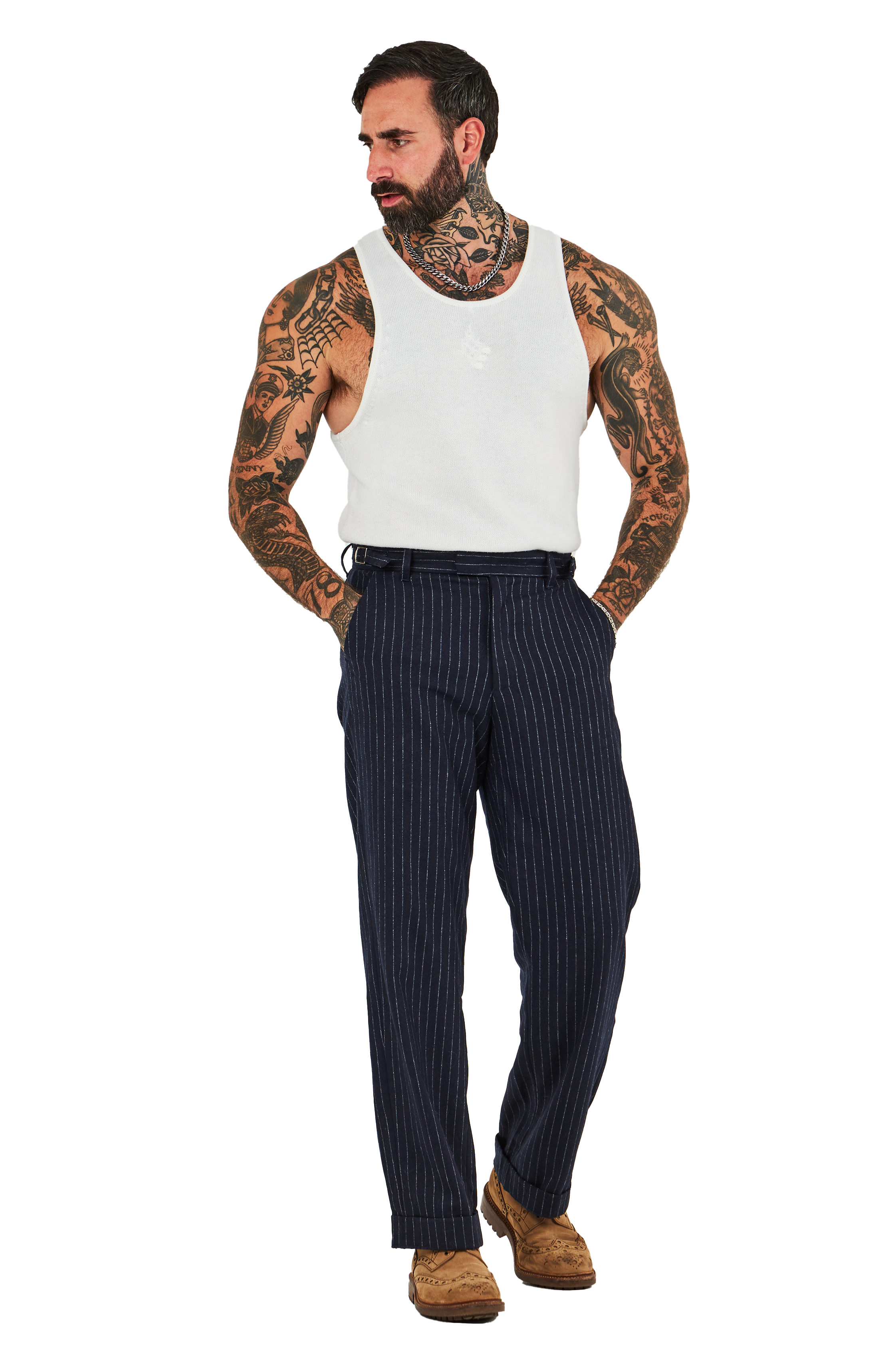 Fixer Heritage Trouser - Navy