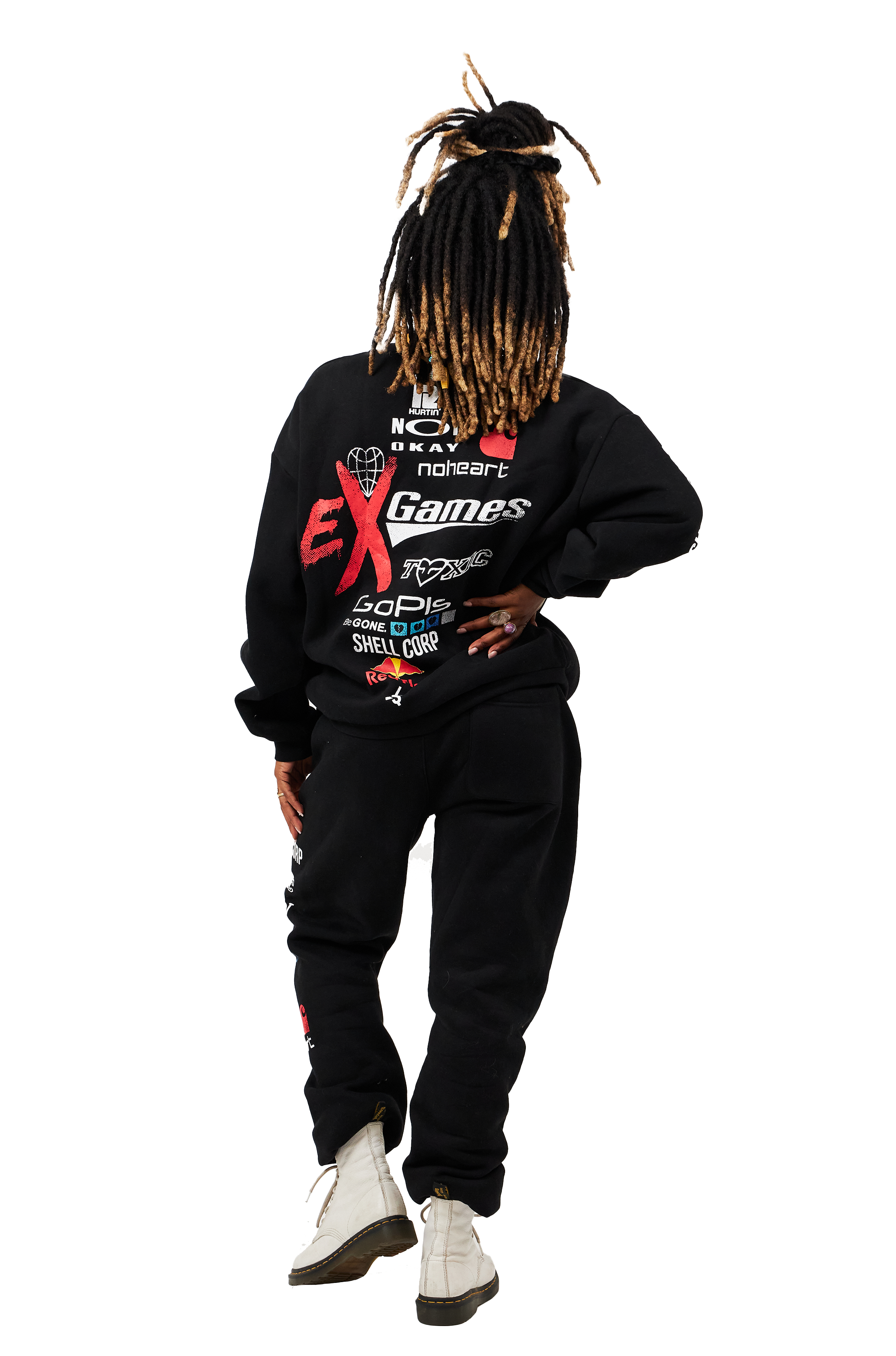 Ex Games Sweat Set - Black