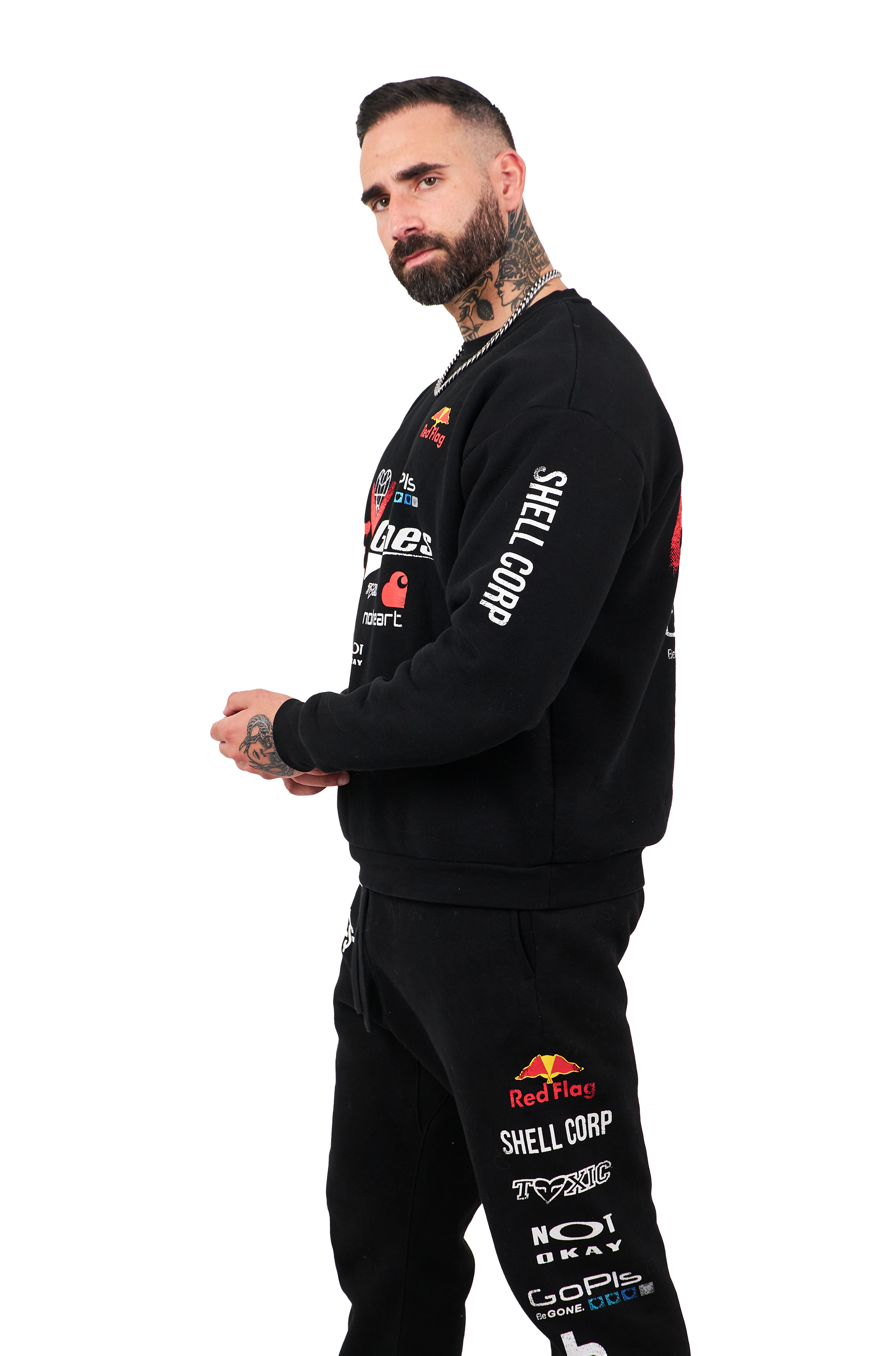 Ex Games Sweat Set - Black