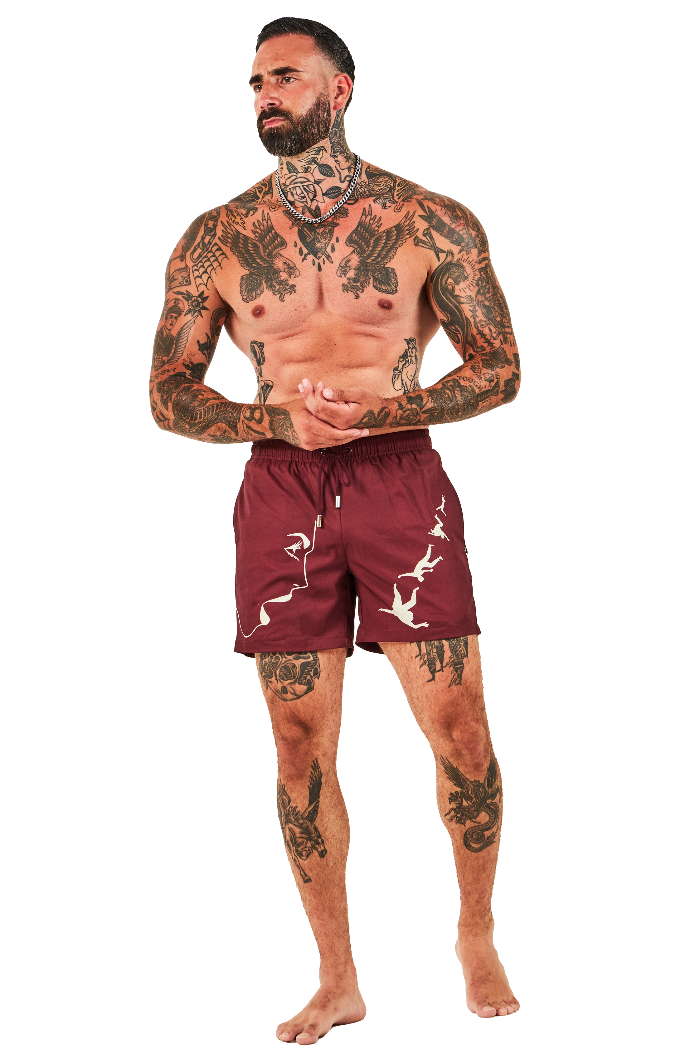 RFA MANEATER - Matching Set - Bone White & Oxblood