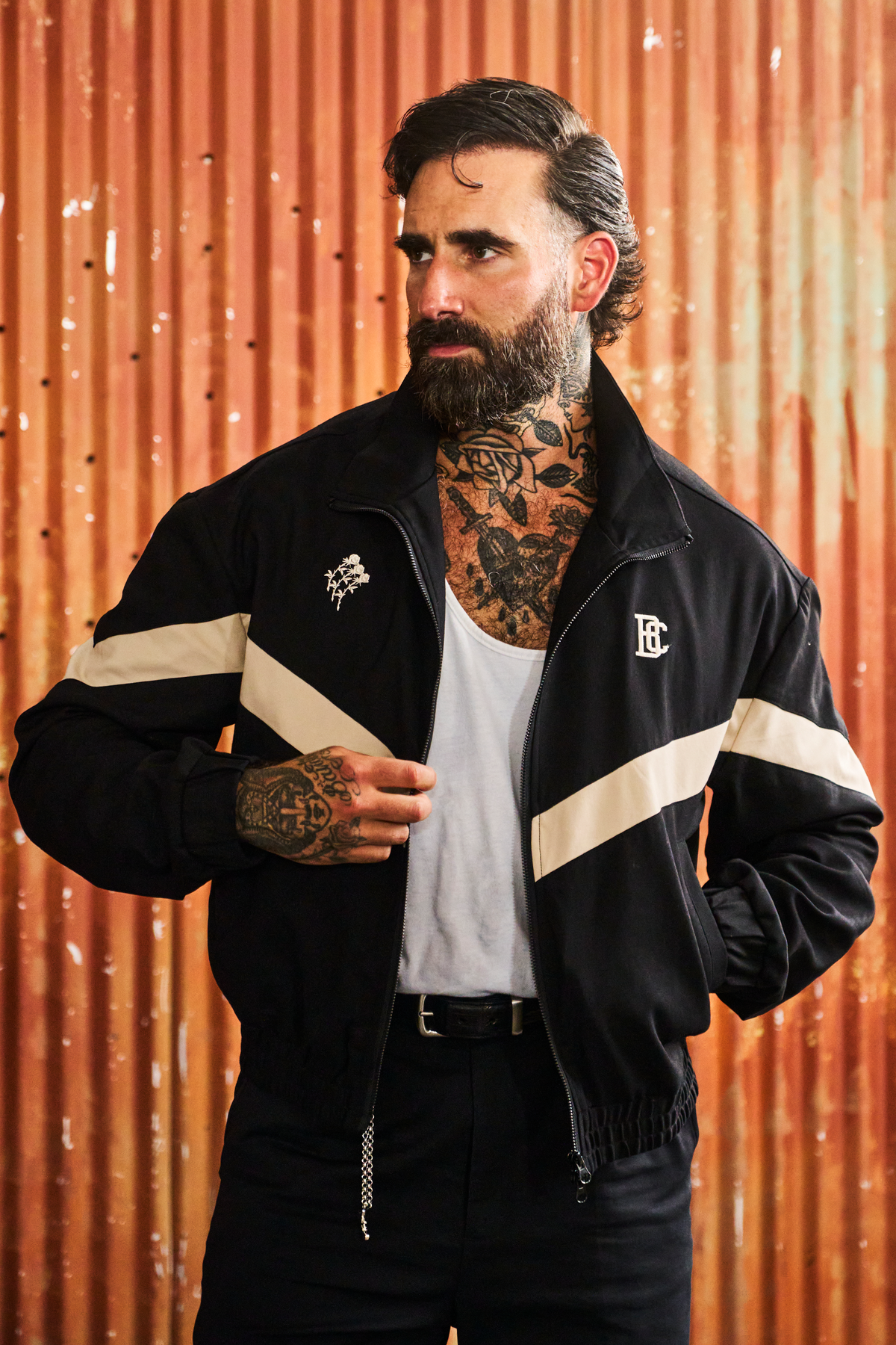BCM Defender Jacket - Black Out and Cream