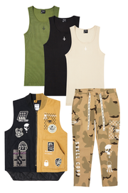 Legacy Vest, Life Beater 2.0 3-Pack, Mission Cargos (Camo) Bundle