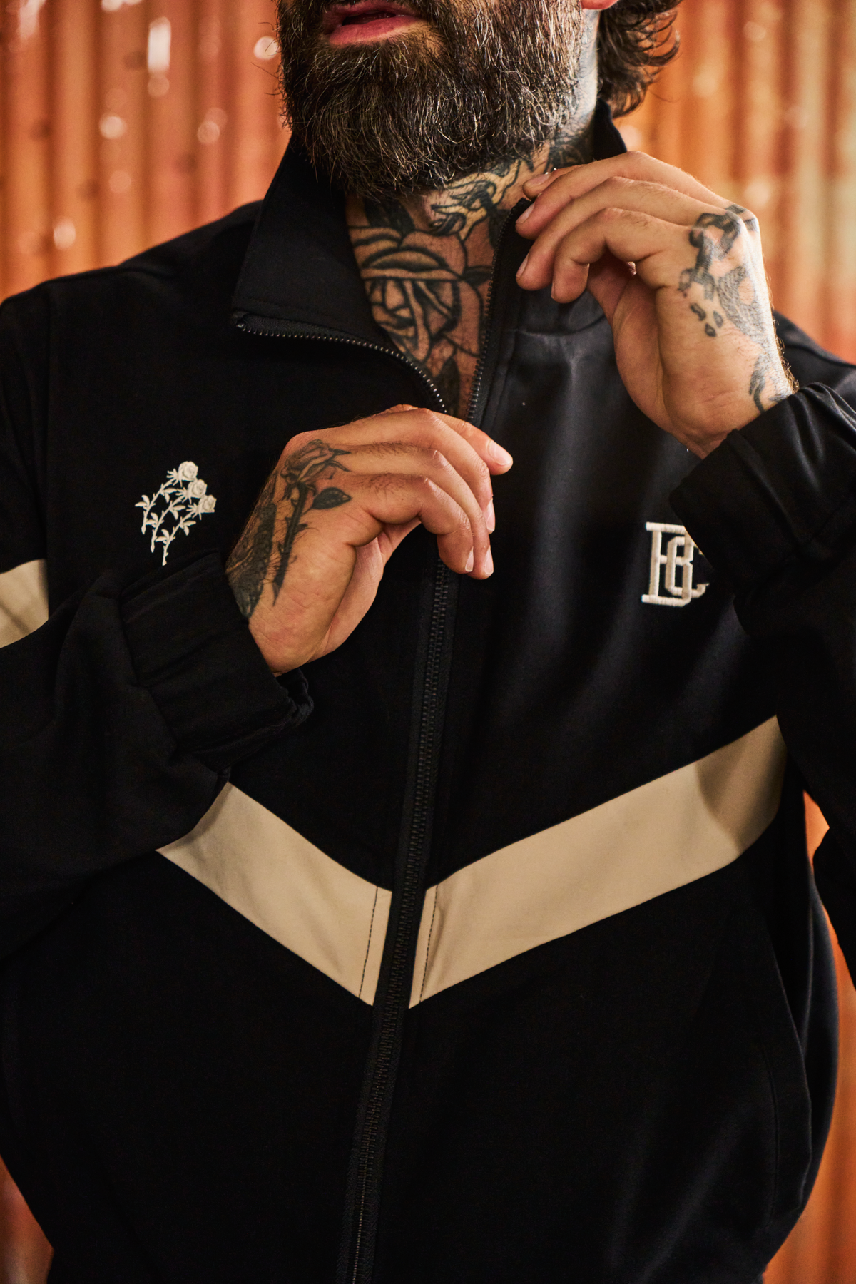 BCM Defender Jacket - Black Out and Cream