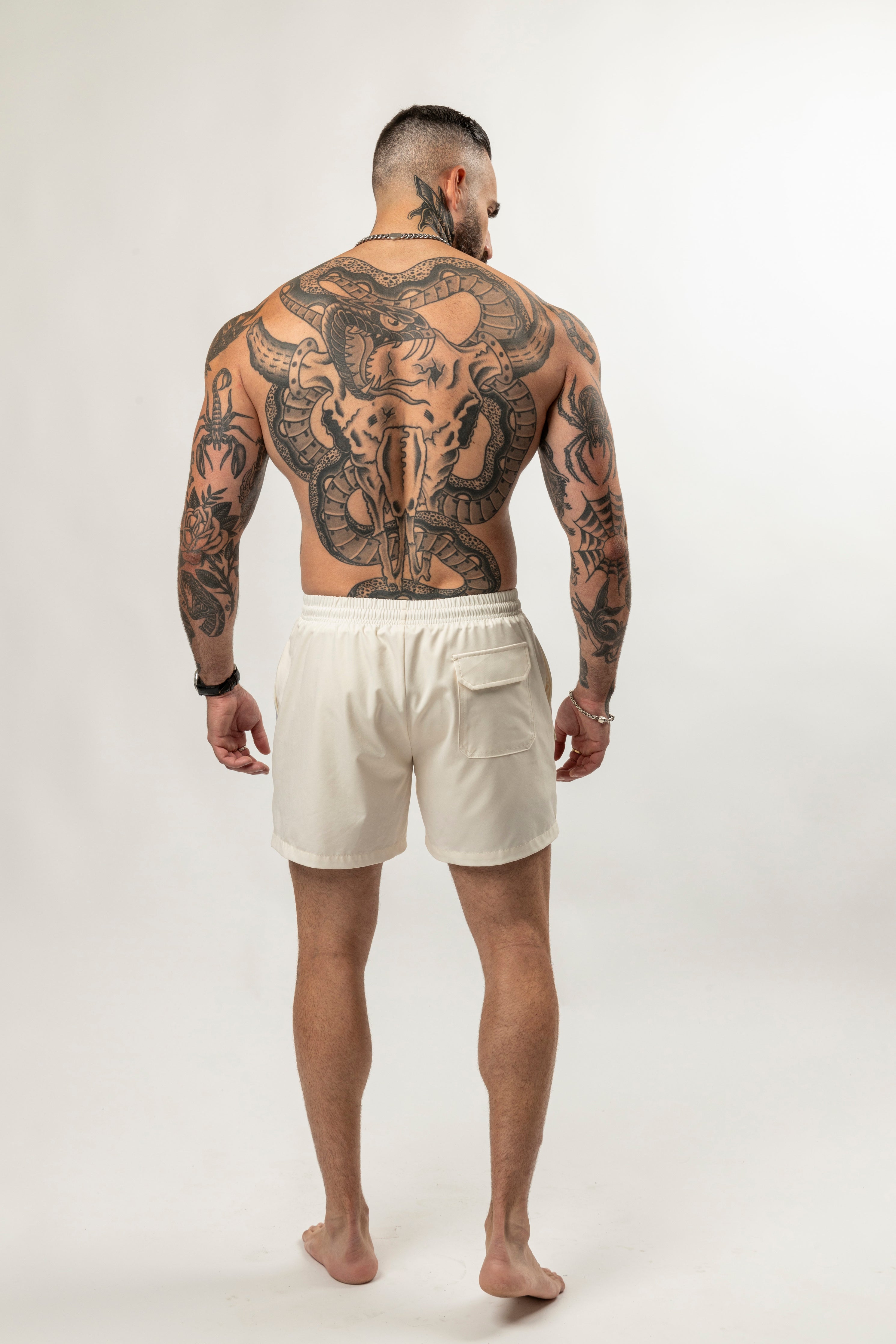 Ready-For-Anything Fire Sale Shorts - Bone White