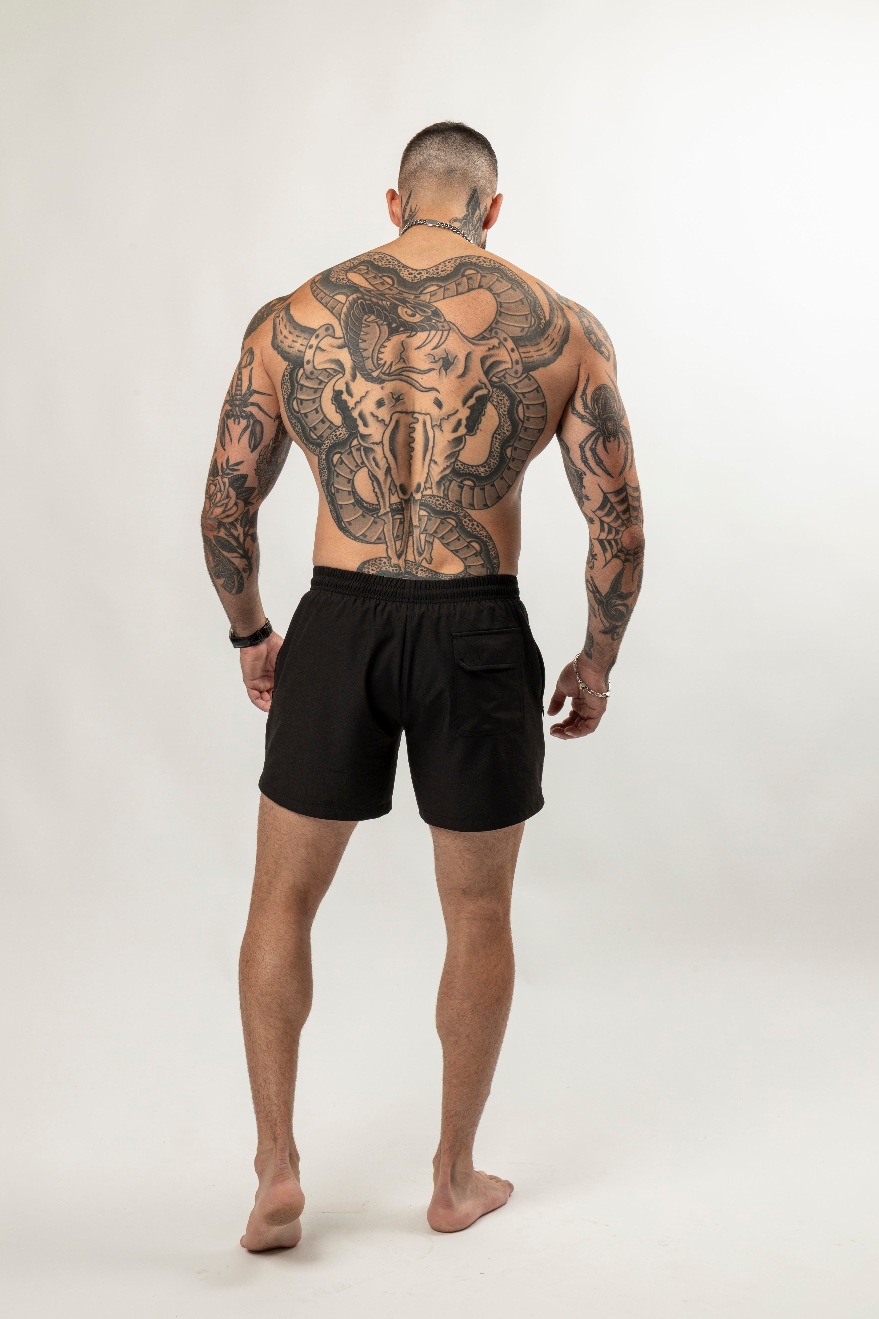 Ready-For-Anything Fight For Me Shorts - Black