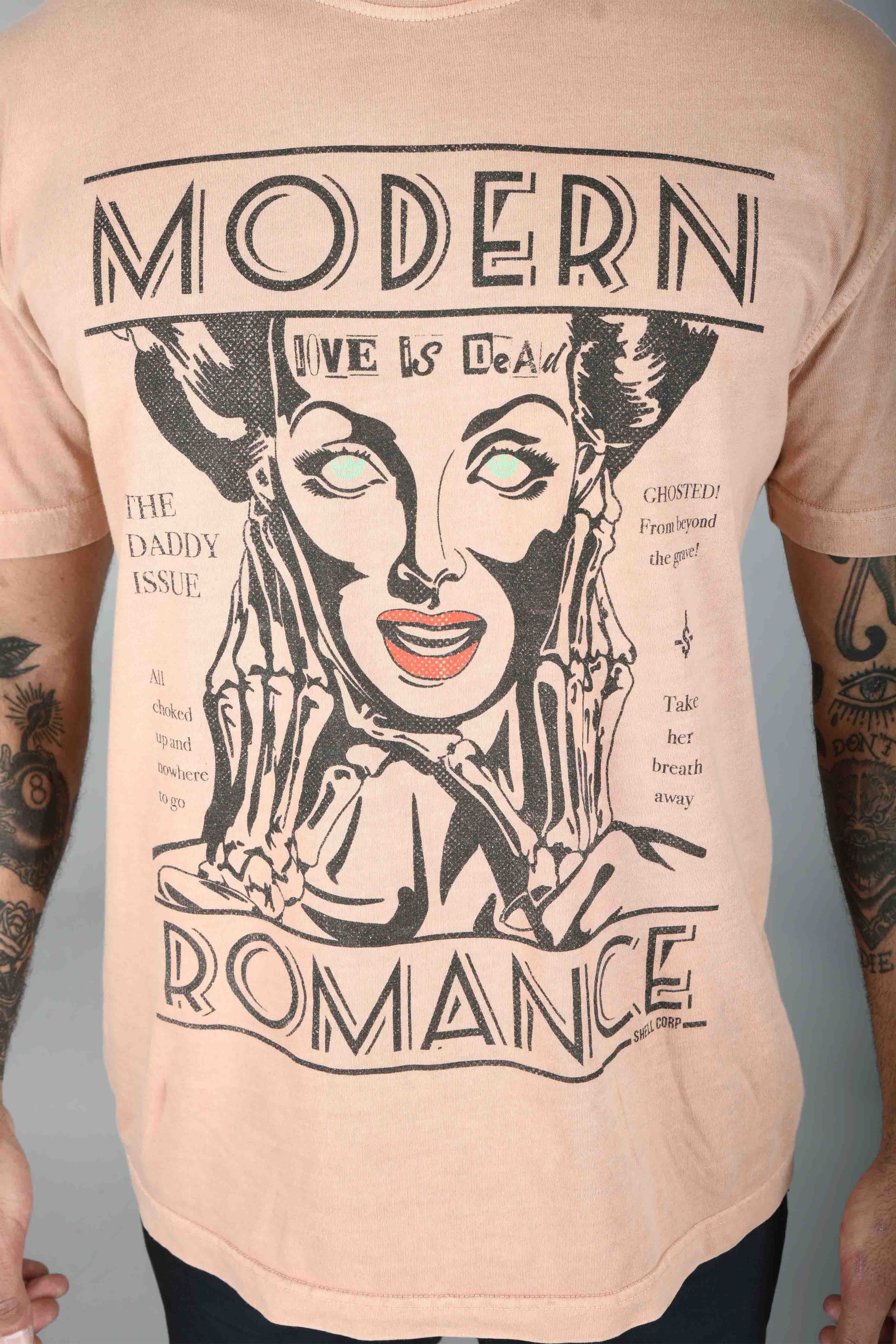 Shell Corp Modern Romance T-Shirt - Salmon