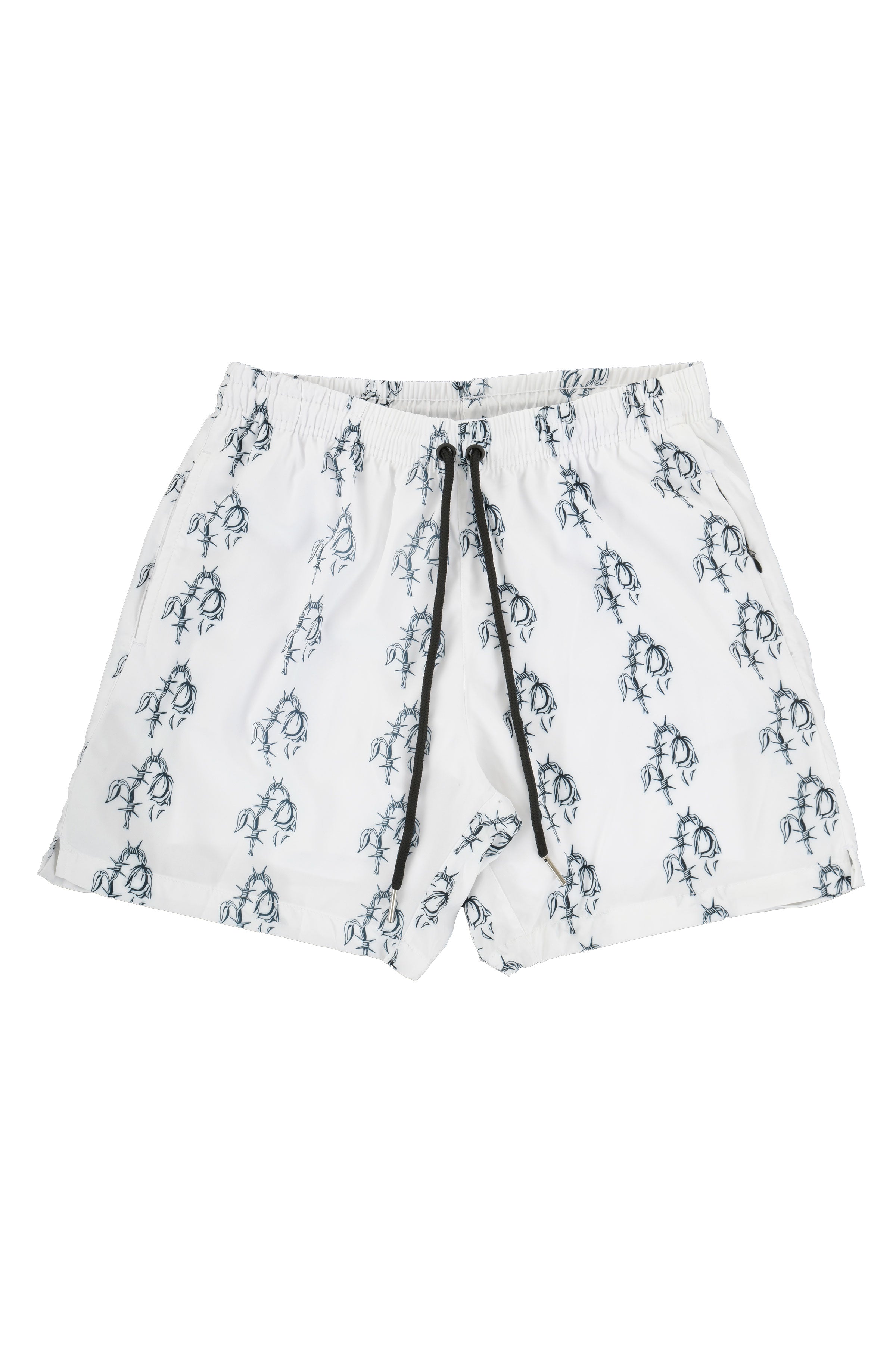 Ready-For-Anything Swim Shorts - White Rose