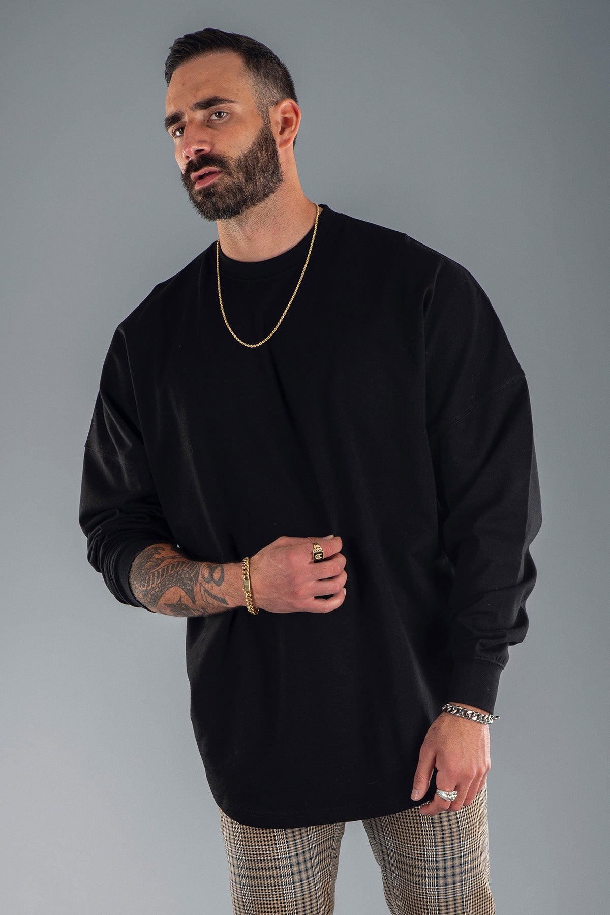 Shell Corp Ain't No Good Long Sleeve - Black