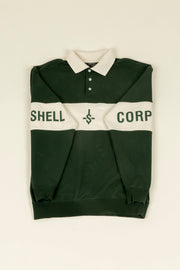 Shell Corp Benefactor Polo Shirt - Hedge
