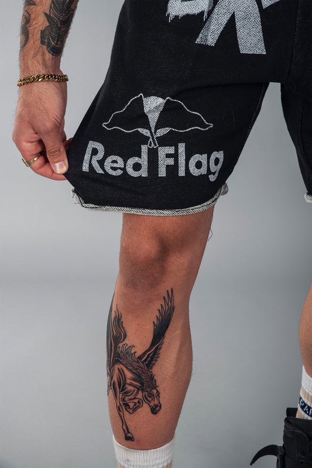Shell Corp Ex Game Shorts - Black Heather