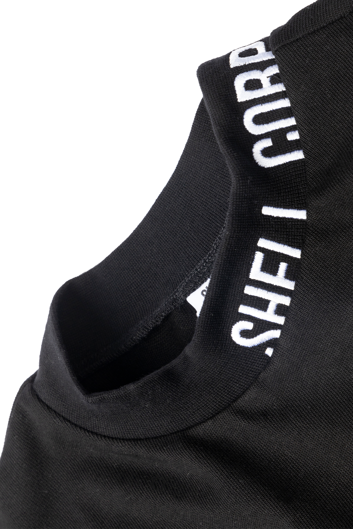 Stealth Neck Cocktail Tee - Black